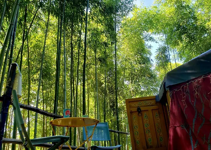 La Yourte Aux Bambous En Cevennes Saint-André-de-Majencoules